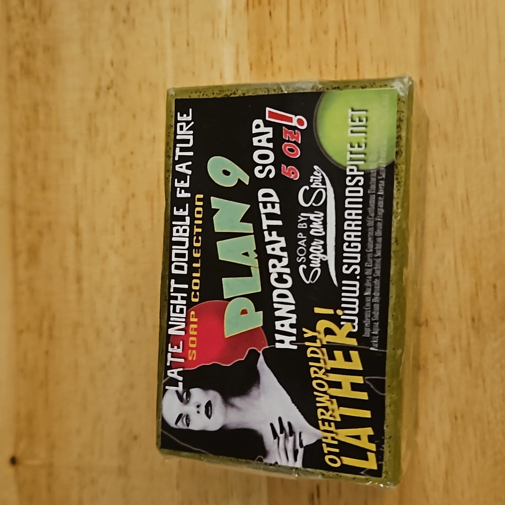 Sugar & Spite Handcrafted Plan 9 Bar Soap! New!